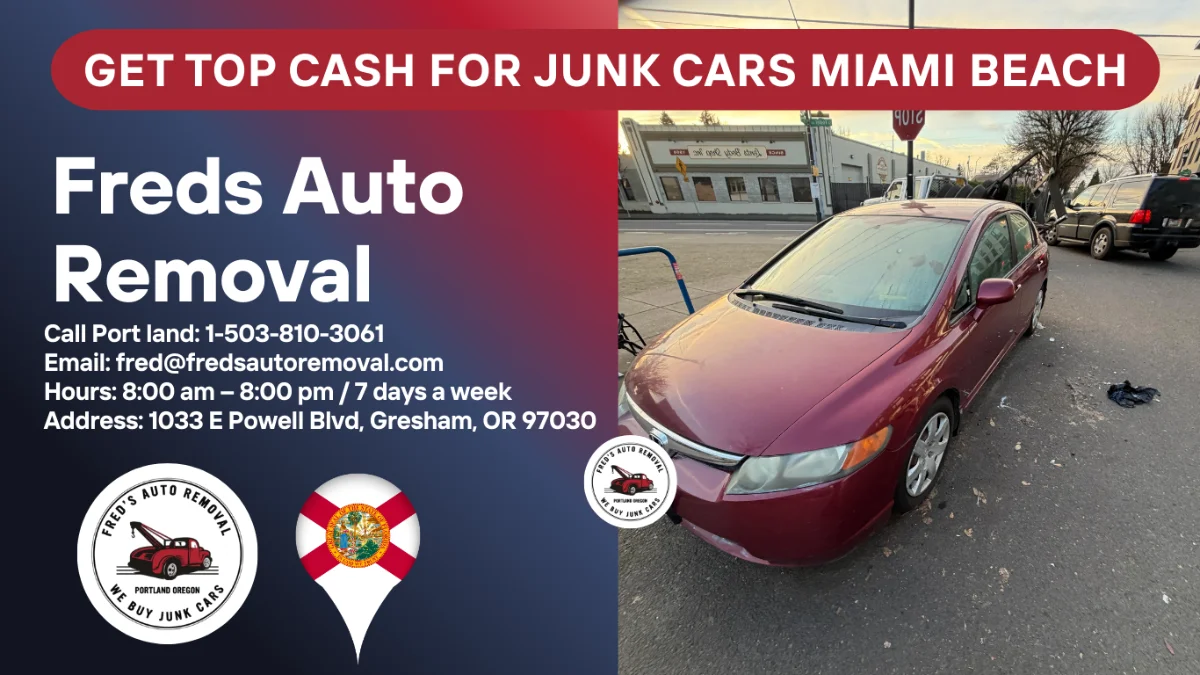 cash for junk cars Miami Beach