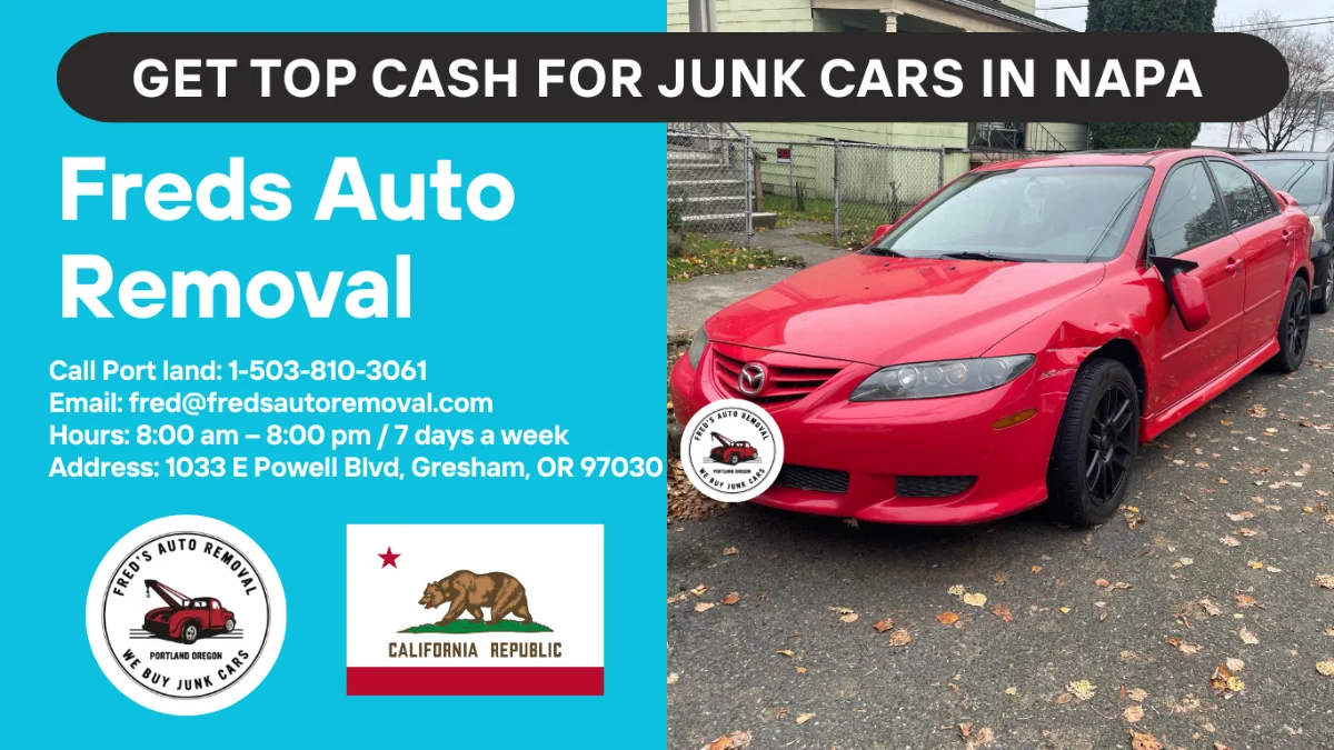 cash for junk cars Napa