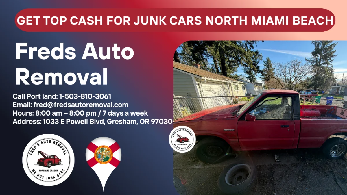 cash for junk cars North Miami Beach