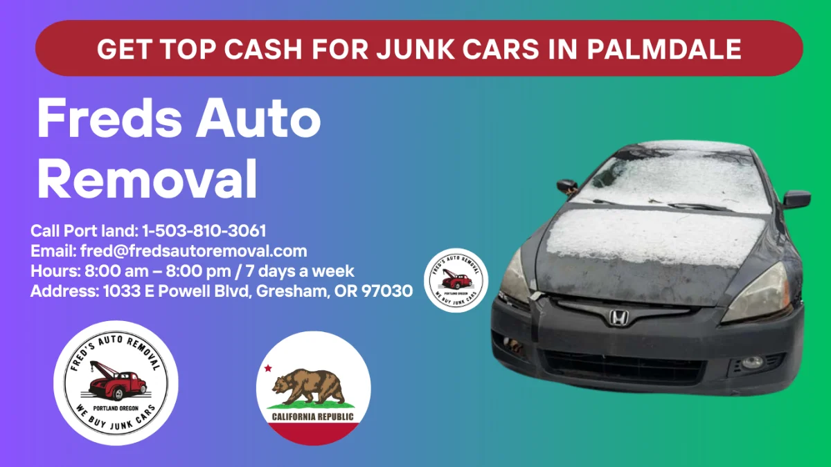 cash for junk cars Palmdale