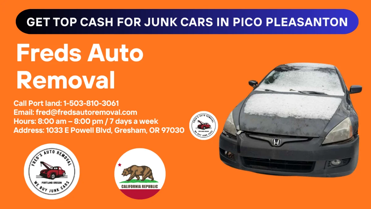 cash for junk cars Pleasanton