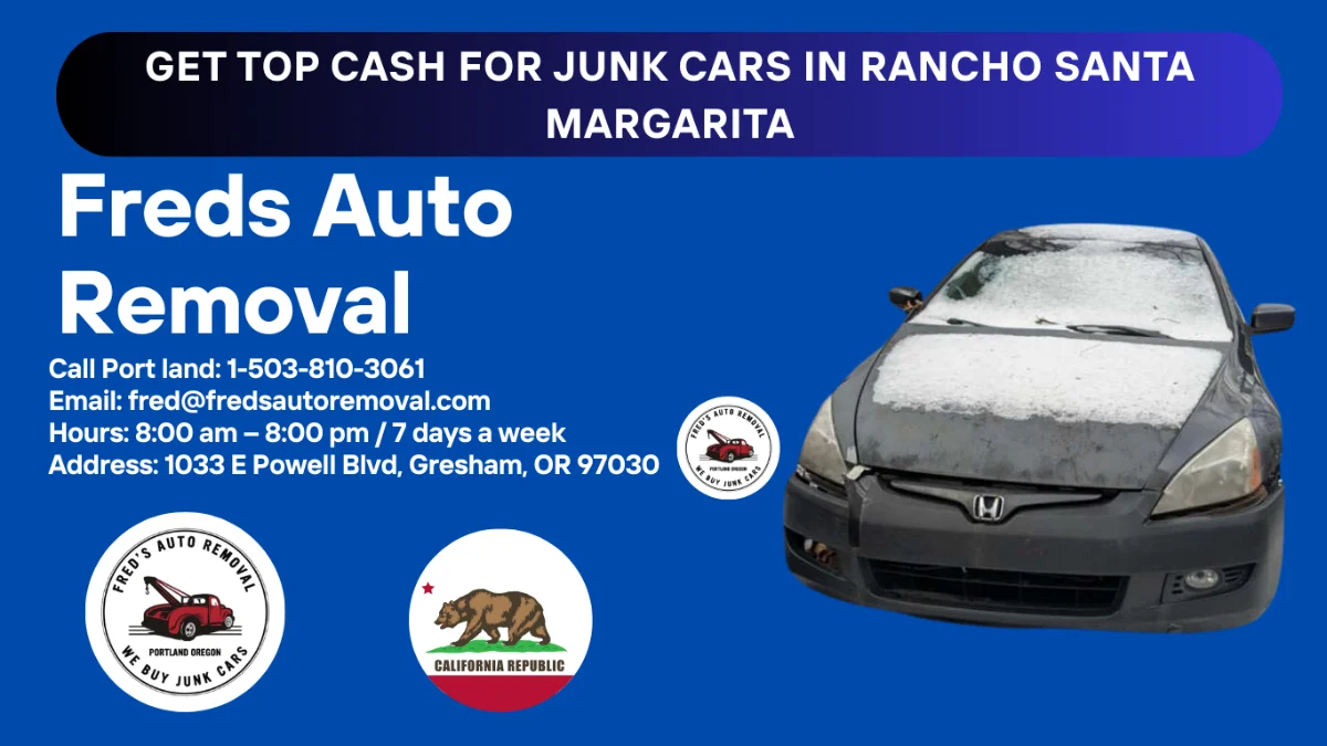 cash for junk cars Rancho Santa Margarita