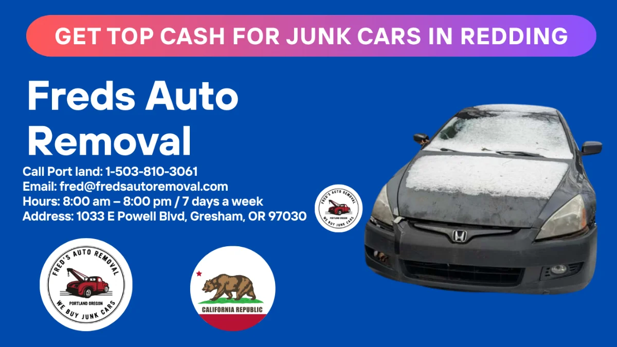 cash for junk cars Redding
