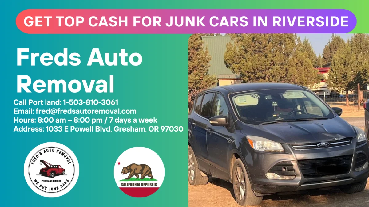 cash for junk cars Riverside