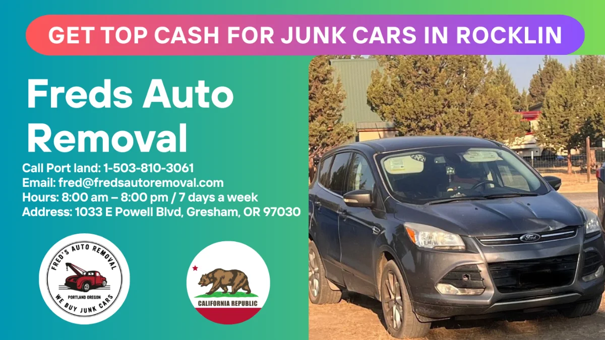 cash for junk cars Rocklin