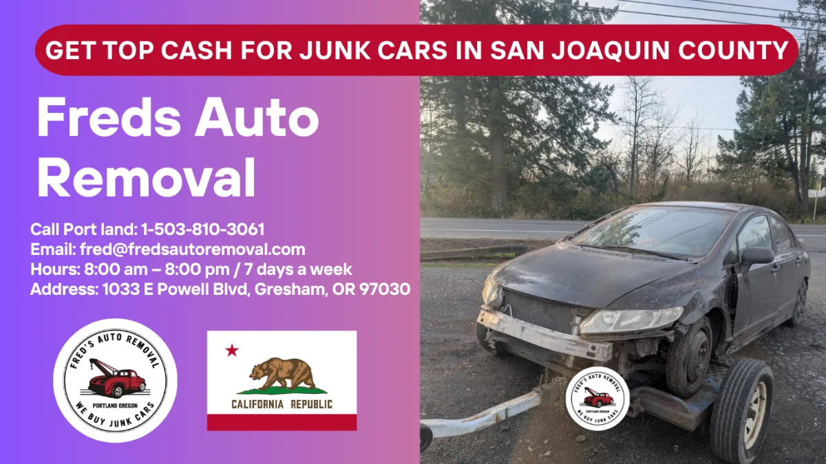 cash for junk cars San Joaquin