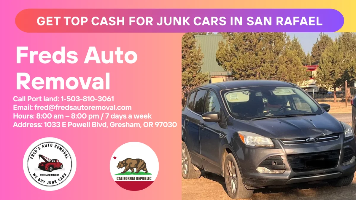 cash for junk cars San Rafael