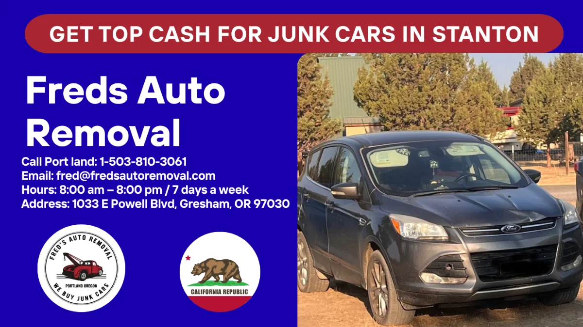 cash for junk cars Stanton