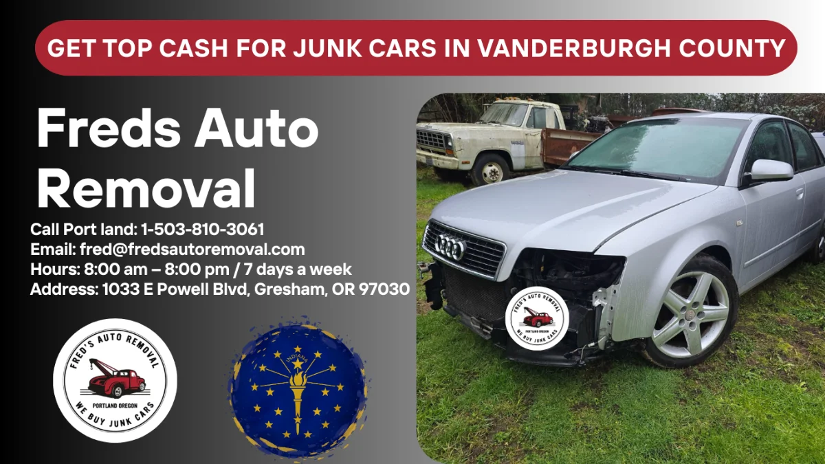 cash for junk cars Vanderburgh county