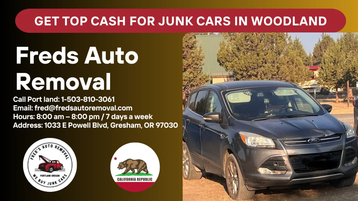 cash for junk cars Woodland