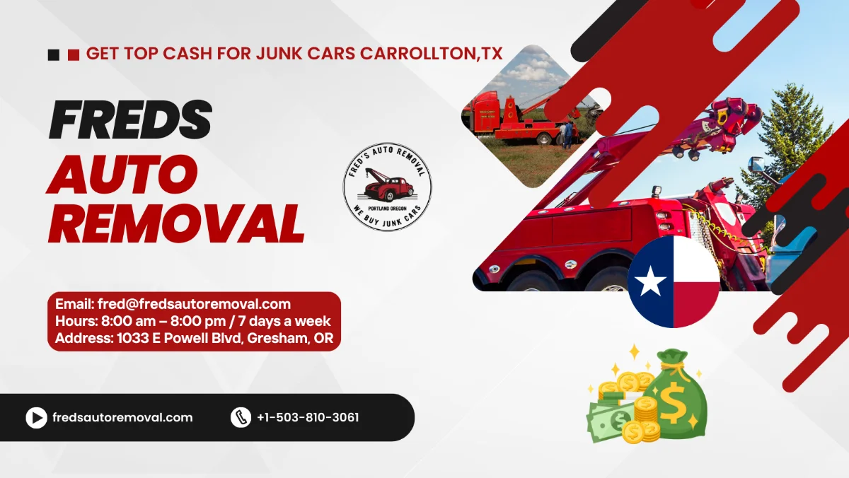 Cash for junk cars in Carrollton