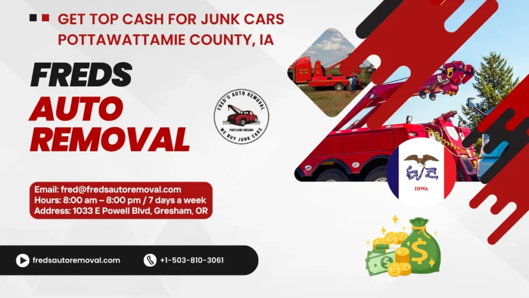 Cash for junk cars in Pottawattamie County