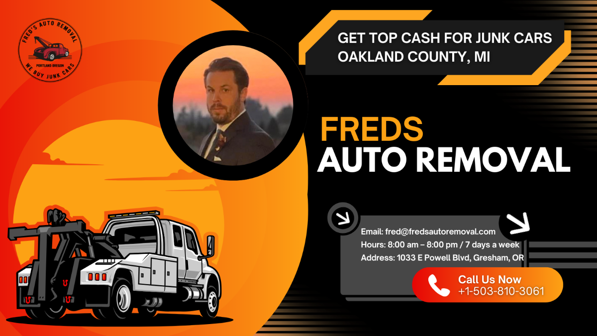 cash for junk cars Oakland County
