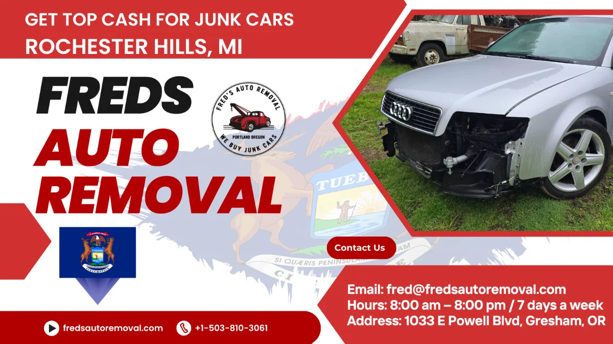 cash for junk cars Rochester Hills